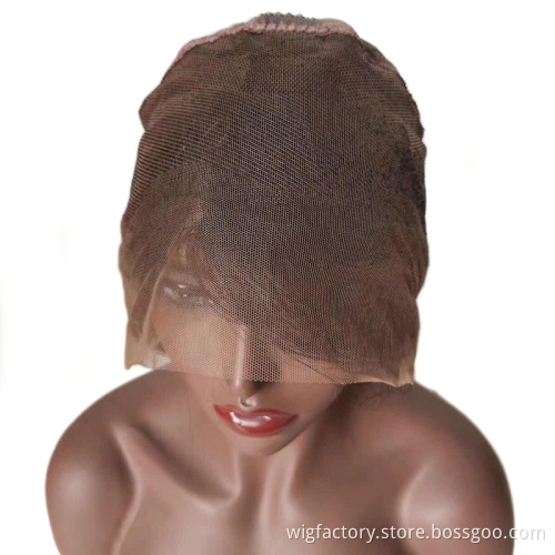 Short Human Hair Wigs Pixie Pre Plucked Lace ,Brazilian Human Hair Lace Front Wigs Curly,Pixie Curl Human Hair Wigs